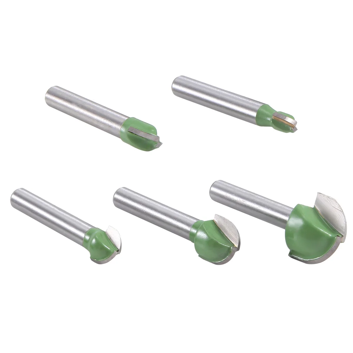 5 шт. 6 мм набор фрез с шариковым носом концевая фреза круглая коробка