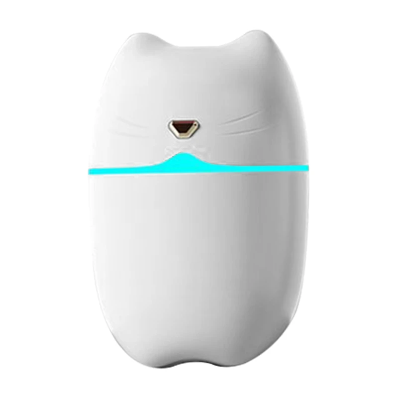

Humidifier 250Ml Cold Fog Humidifier With Colorful Atmosphere Light Automatic Shut-Off Function Without Water