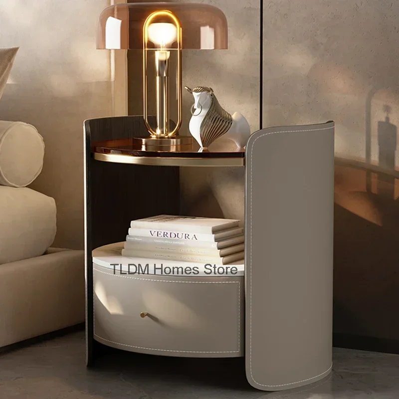 Декоративная прикроватная тумбочка для макияжа маленькая полная деревянная