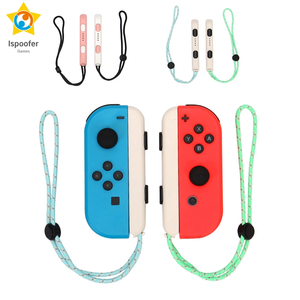 

New for Nintendo Switch OLED Joycons Original Animalcrossings Wrist Strap Rope for Switch Joycons Wraps Band Strips Hand Strips
