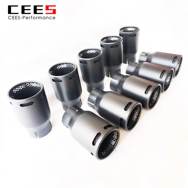 CEES матовое черное хвостовое горло для Lamborghini Aventador SVJ/Huracan EVO Spyder выхлопной трубы из