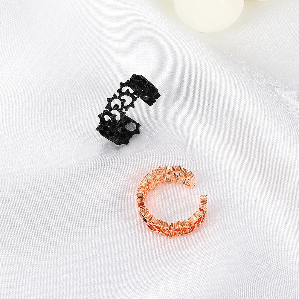 

Creative Mesh Sun Gear Ring Street Fashion Hollow Rings For Women Men Couple Jewelry Unisex Hip Hop Punk Ring Jewellery CF9