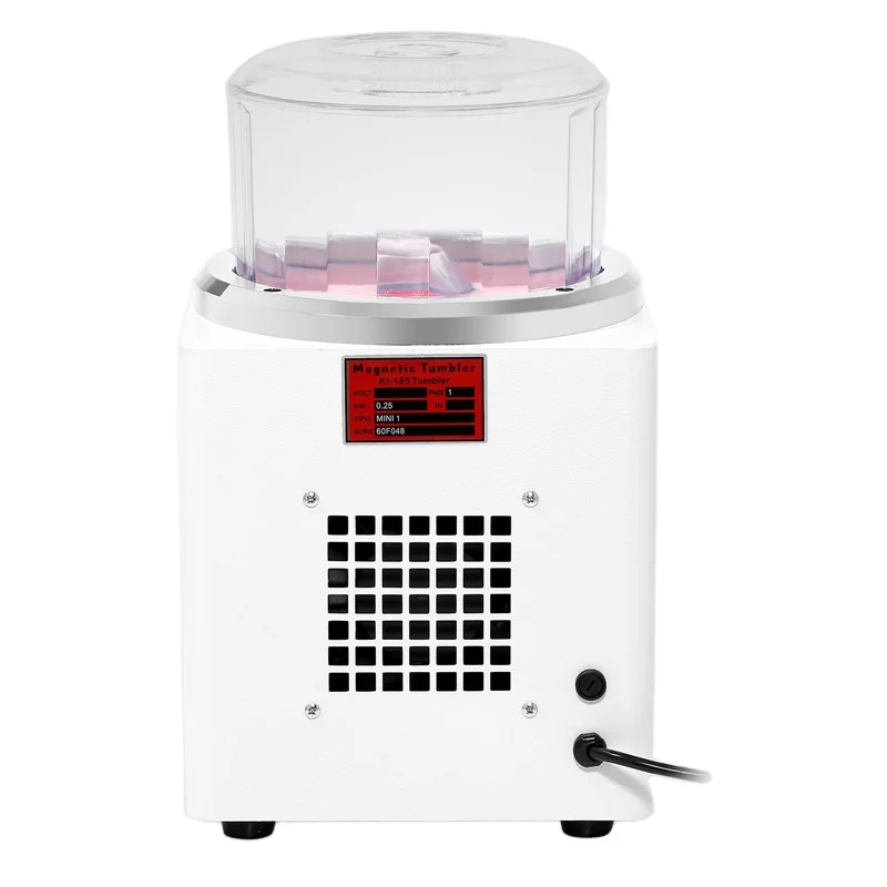 

180mm Jewelry Polisher Super Finishing Machine 110V T185 Magnetic Tumbler