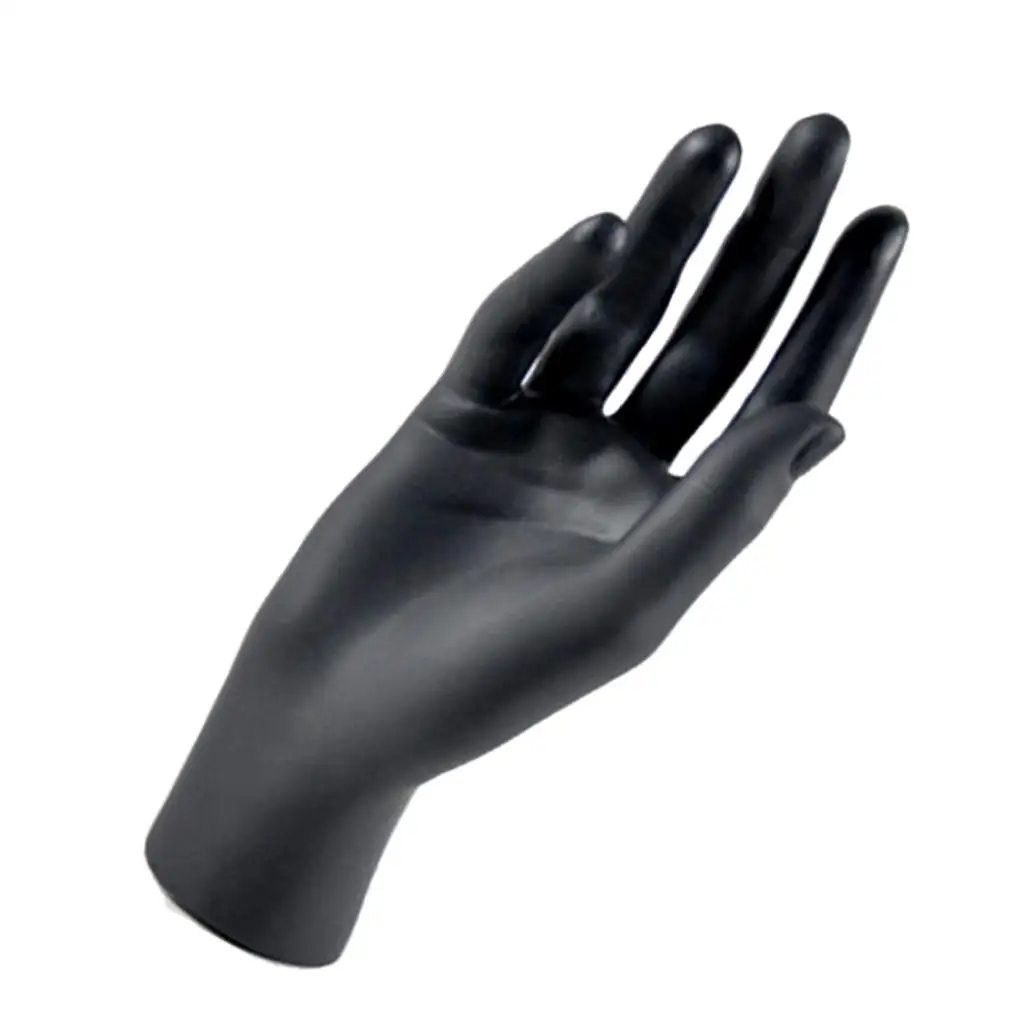 

4x Female Mannequin Hand Jewelry Watch Display Stand Props Shop Store Black