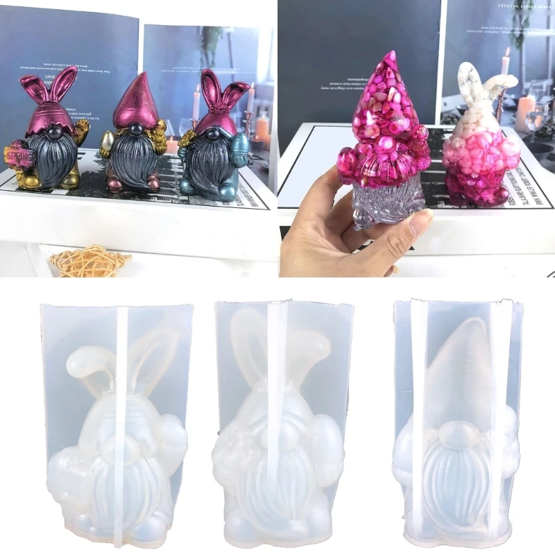 

Dwarf Shape Silicone Craft Mould Silicone Hand-Making Soap Mold Candle Molds