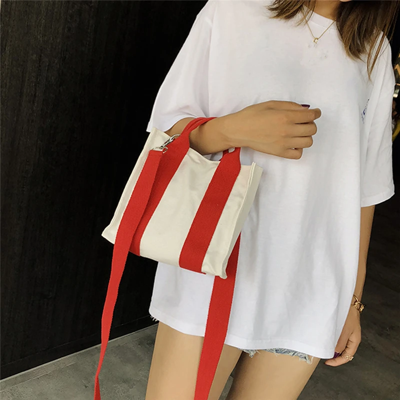

Messenger Bag For Women Designer Handbags Female Shoulder Crossbody Canvas Women's Large Tote Bags Solid Color