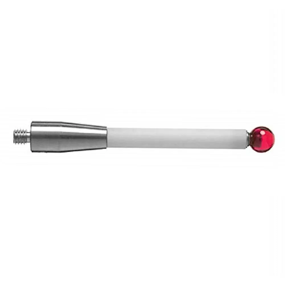 

4PCS 50mm M4 Stylus Thread Shank 6mm Diameter Touch Probe Tip For CMM Machine Tools Ceramic Stem Accessories A-5000-3709