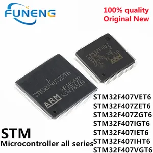 STM32F407VET6 STM32F407VGT6 STM32F407ZET6 STM32F407ZGT6 STM32F407IGT6 STM32F407IET6 STM32F407 New original ic chip In stock