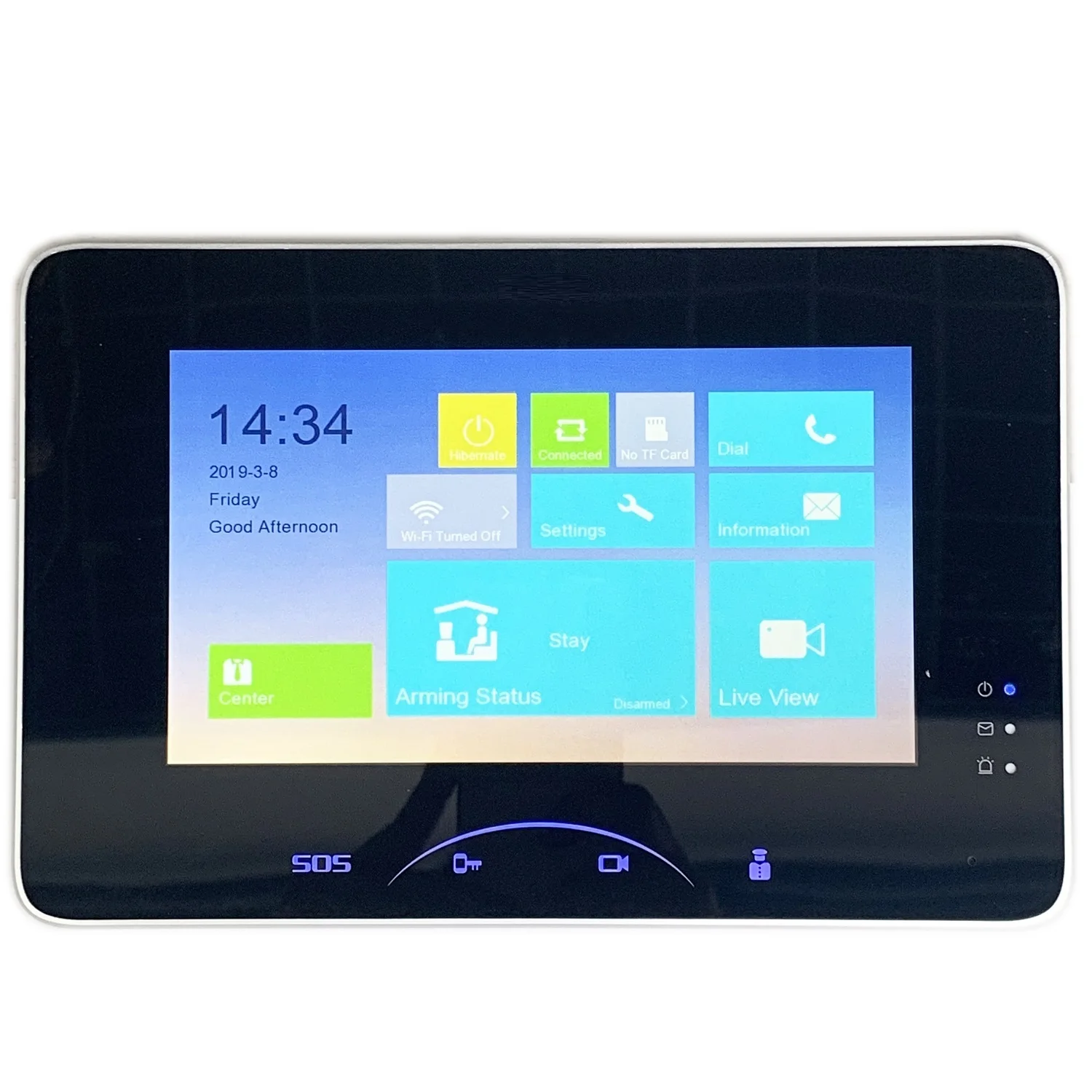 

Мультиязычная интерьерная версия HIKVISION, интерьерный монитор, 24 В POE,app Hik-connect, видеодомофон