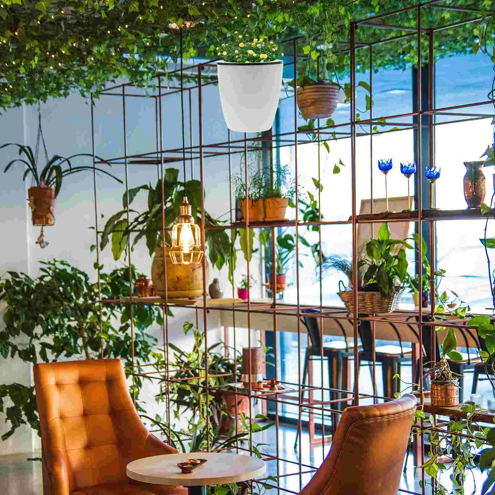 

7 Pcs Plants Pots Indoor Hook Round Flower Vegetable Plastic Flowerpot Containers Outdoor-absorbent Watering