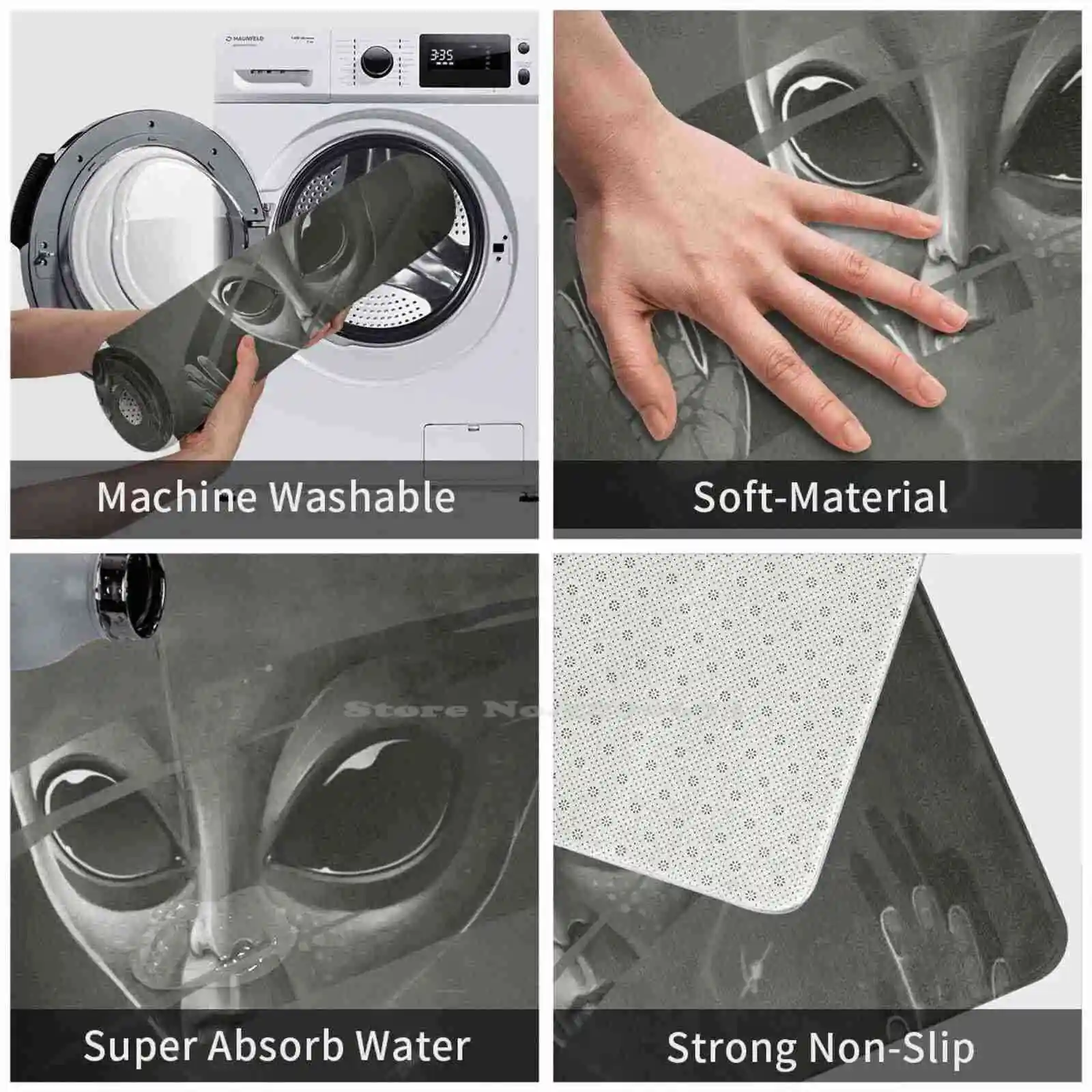 Мягкая подушка для автомобиля домашний коврик дверной научная фантастика космос