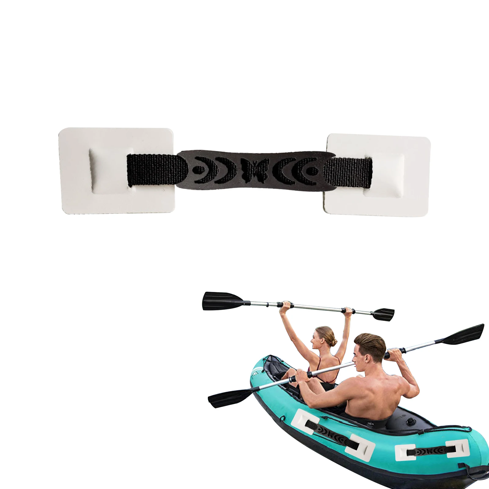

Ручка для переноски Каяка, сменная ручка для Каяка, черные, синие, белые или зеленые сверхпрочные ручки для уличных видов спорта, каноэ, лодк...