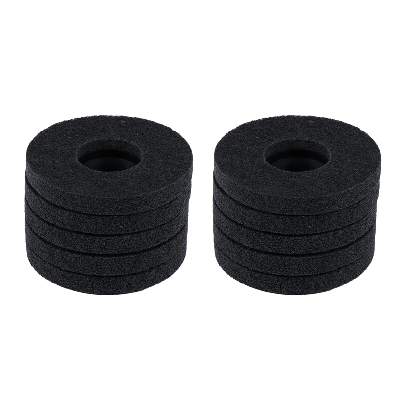 

JHD-10Pcs 4 Inch Nylon Fiber Polishing Wheel Non Woven Abrasive Flap Disc Grinding Polishing Wheel