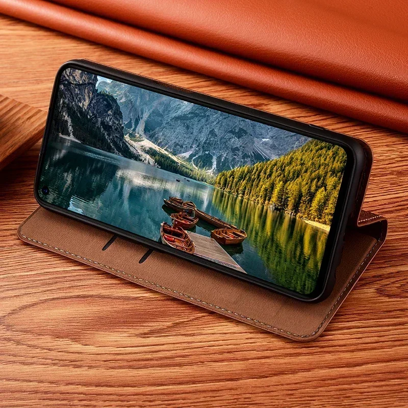 Чехол из натуральной кожи с рисунком питона для Huawei P Smart Z 2019 2020 2021 nova Y60 Y70 Plus