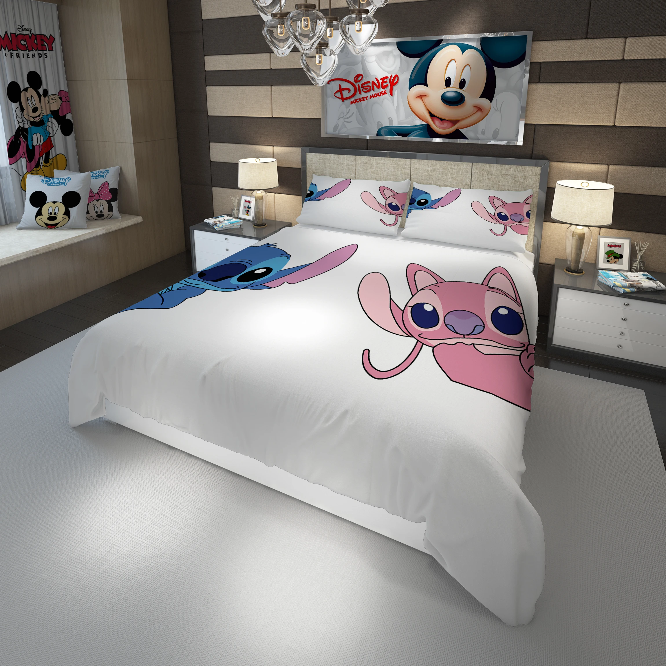 

Steve modern luxury bedding sets bedroom princess set twin bed sheets luxury pink sheet set queen size with cover Quilt cover