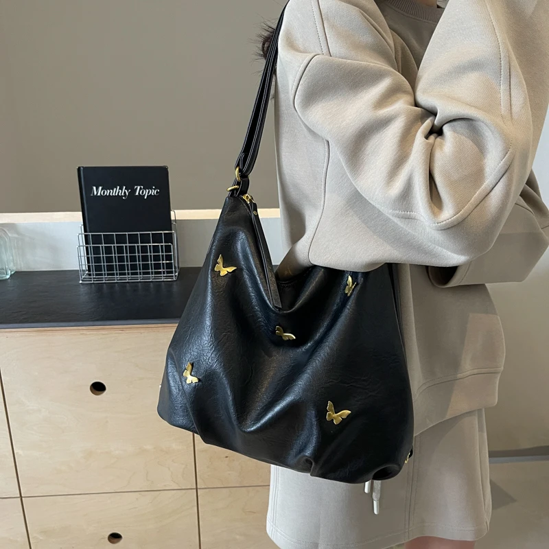 Модные Прошитые нитки внутренние сумки на молнии с карманами плечо из