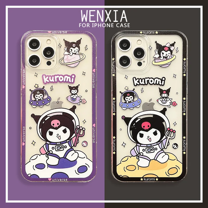 

Cartoon Astronaut Cat Phone Case Cover for IPhone 7 8 Plus 11 12 13 Pro X XR XS Max Shockproof Case for IPhone 13 Cases