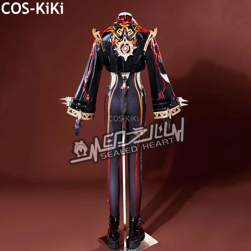 COS-KiKi Genshin Impact Mavuika Pyro Archon игровой костюм комбинезоны униформа косплей Хэллоуин