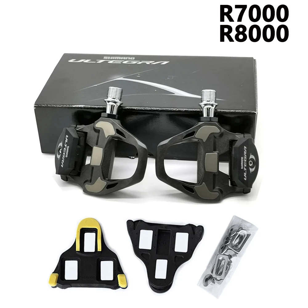 

Road Bike Pedals 105 PD R7000 R8000 Carbon Self-Locking Pedal S-PD With SM-SH11 Cleats Box Bicycle Parts