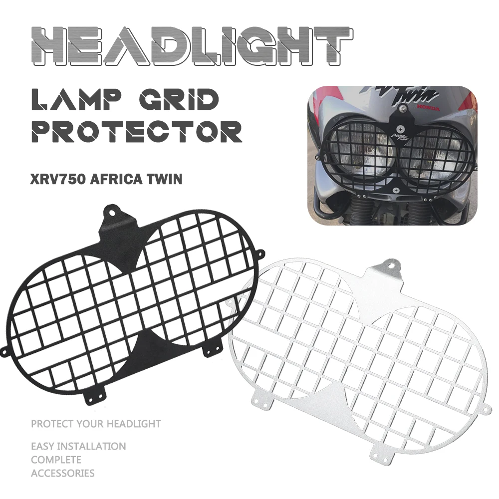 

Headlight Guard Cover Protector Grill FOR HONDA XRV750 Africa Twin XRV 750 1996-2002 Motorcycle Accessories Headlight Protection