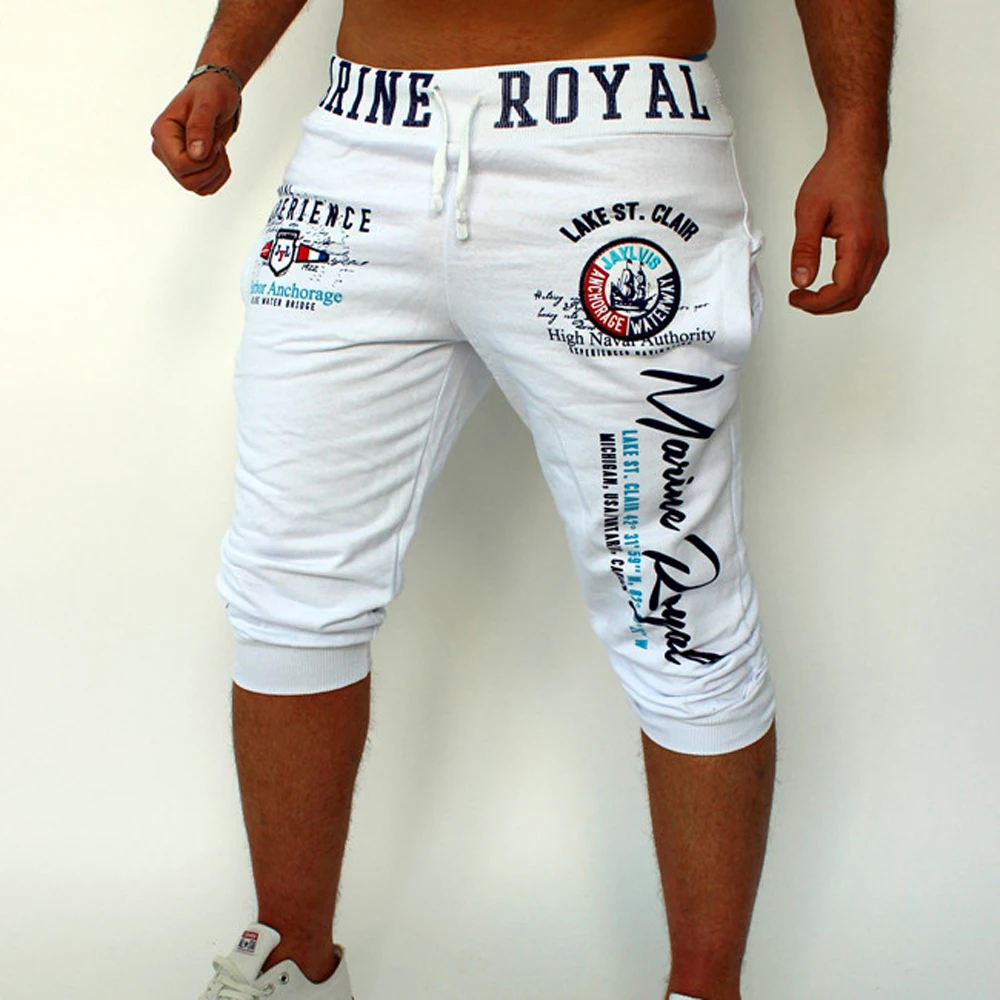 NEW 2022 Fashion Summer Casual Hip Hop Streetwear Sweatpants Track Pants Calf-Length Pants Digital Printing Pantalon Homme