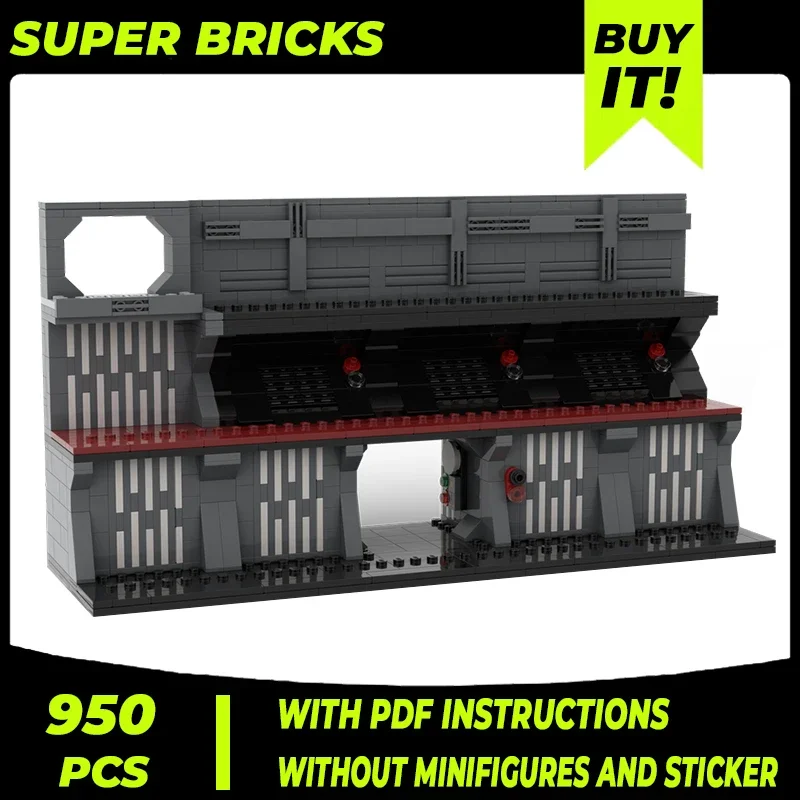 Модель звездных фильмов Moc строительные кирпичи мини-подставка дисплей