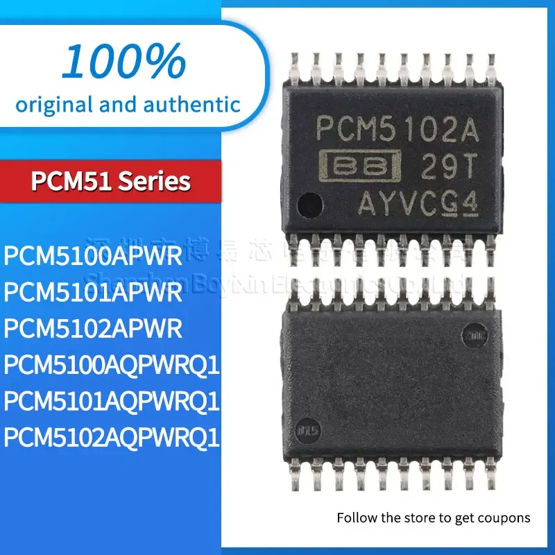 Оригинальный PCM5102AQPWRQ1 PCM5101AQPWRQ1 PCM5100AQPWRQ1 PCM5102APWR PCM5101APWR PCM5100APWR