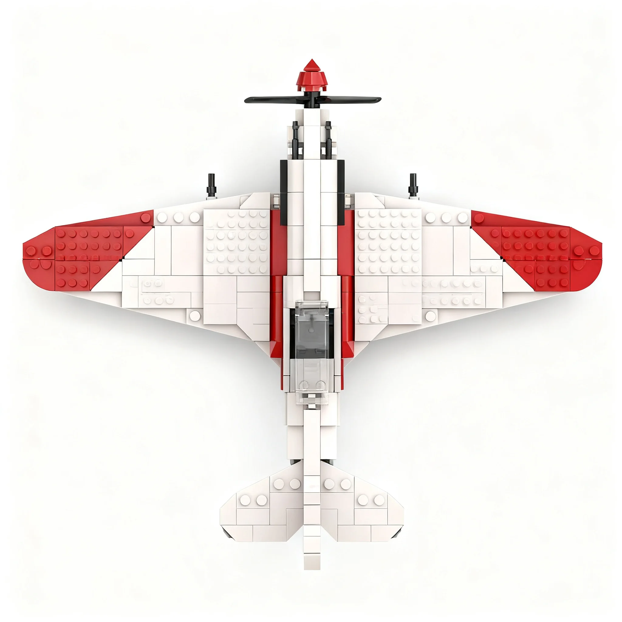 350 деталей MOC Creator: Модель истребителя МиГ-3 Микояна-Гуревича, конструктор, архитектурная модель, идея для рождественского подарка, развивающий конструктор (art.: 3920dc70ba8bc) - 3920dc70ba8bc