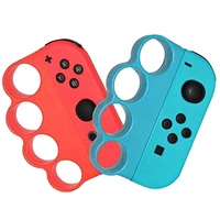 portable leftright boxing fitness gaming finger clasp hand grip handle for nintendo switch fitness boxing games 2 pack