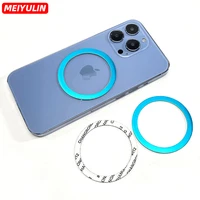 magnetic metal plate sticker ring for wireless charger accessories magnet car mobile phone holder iron sheet for iphone 13 12 11