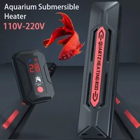 110v 220v aquarium submersible heater fish tank intelligent led temperature display external adjustable thermostat heater rod