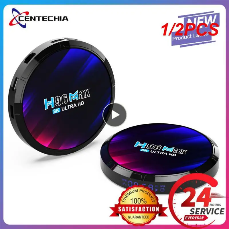 

1/2 шт. MAX Android 13 TV BOX RK3528 64 ГБ 32 ГБ 16 ГБ 2,4G Φ WIFI 6 BT 5,0 Глобальный медиаплеер телеприемник