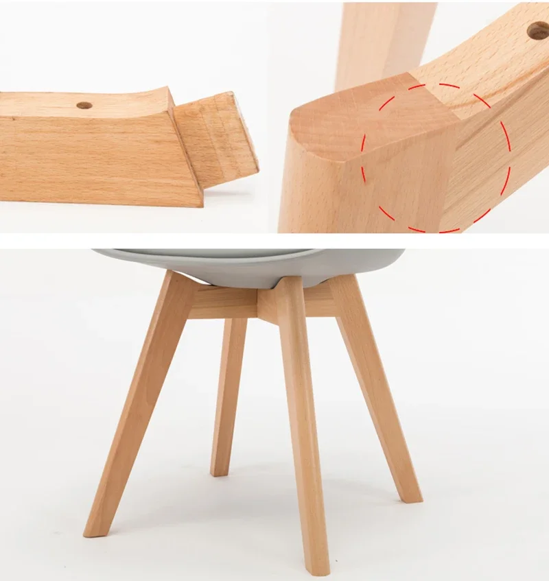 Silla De Comedor Обеденные стулья Красочные деревянные для гостиной Макияж Шезлонг
