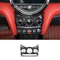 for mini cooper f55 f56 f57 2014 2021 abs car central control air condition panel decorative trim cover sticker car accessories