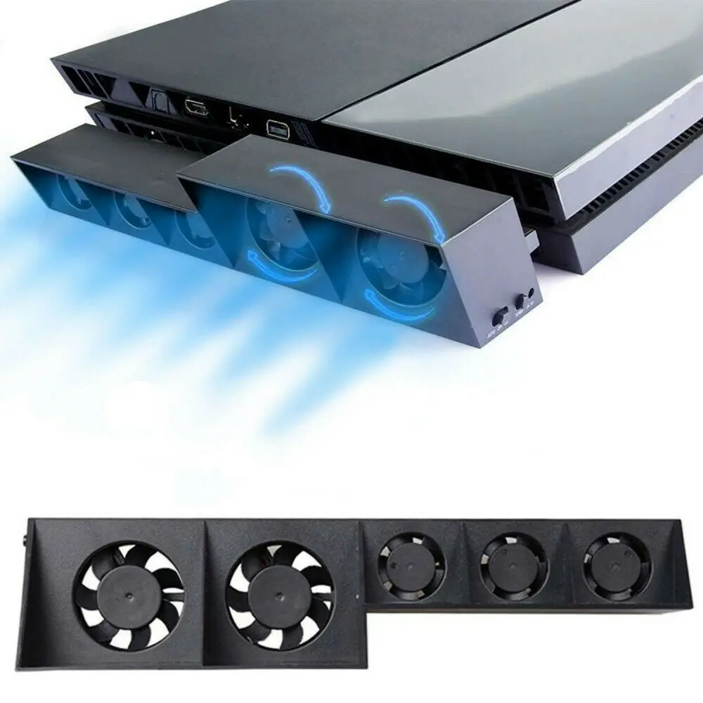 fan cooling cooler for sony ps4 pro game console playstation play station ps 4 pro accessories stand support base holder consola free global shipping