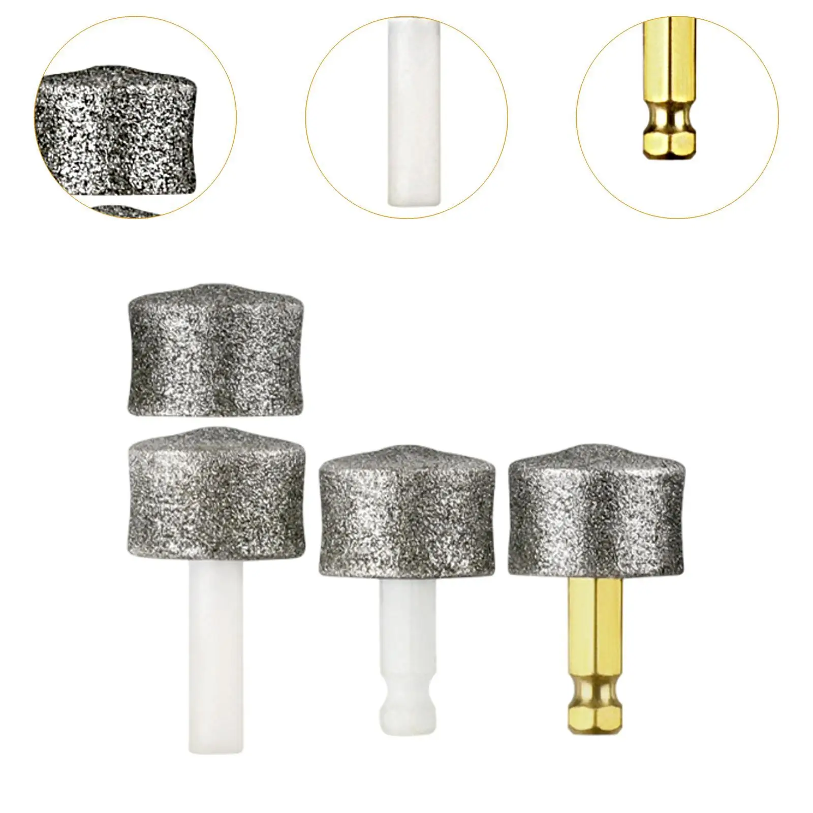 4 Упаковки Сменные Головки Для Шлифовальной Машины Ногтей Собак