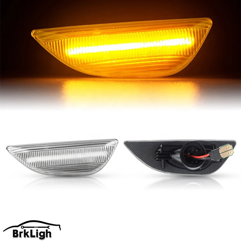 

1Pair Dynamic Led Side Marker Flowing Turn Signal Sequential Blinker Lamp For Opel Mokka X Chevrolet Trax 2013-2020 Buick Encore