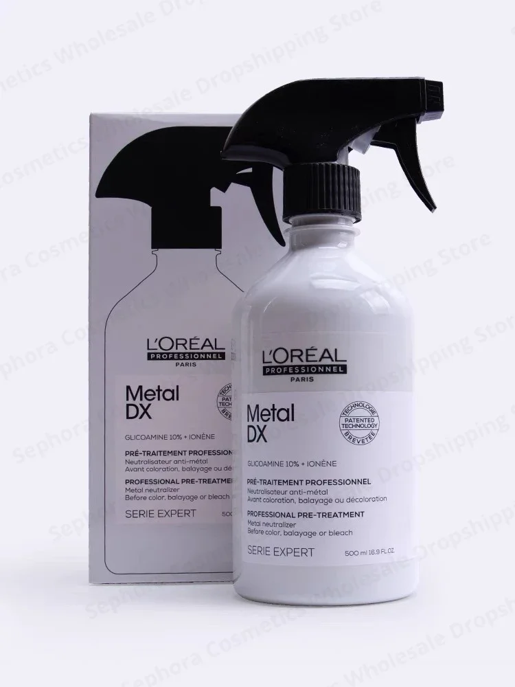 

L 'Oreal Metal DX Gucocamine 10%+ IONENE Per-Traitement Professionnel Before Color Dye Hair Isolation Protection Spray 500ml
