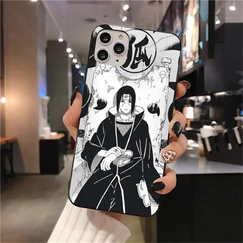 Чехол для телефона Uchiha Itachi Naruto iphone 13 12 11 Pro Mini XS Max 8 7 Plus X SE 2020 XR |