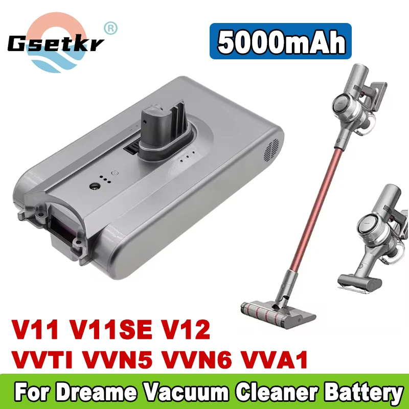 Сменный аккумулятор для беспроводного пылесоса Dreame V11 V11SE V12VT1 VVN6 VVA1 18650