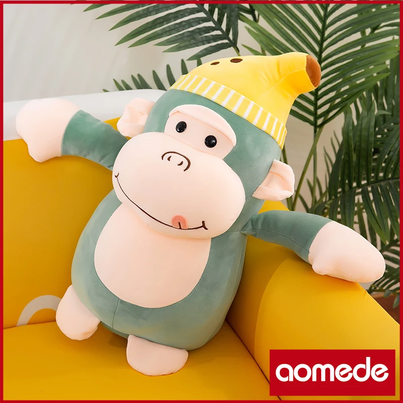 

Милая мягкая подушка для сна в виде банана, 60 см, Офисная Подушка для сна, удобная домашняя подушка, детский Декор, рождественский подарок, хл...
