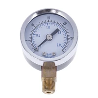 1pc pressure gauge low pressure for fuel air oil gas water oil gas measurement 22254050mm diameter