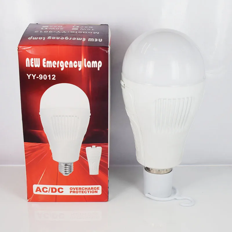 Новый товар флейта E27 85-265 в 2400 мАч внутренняя сменная батарея лампа для