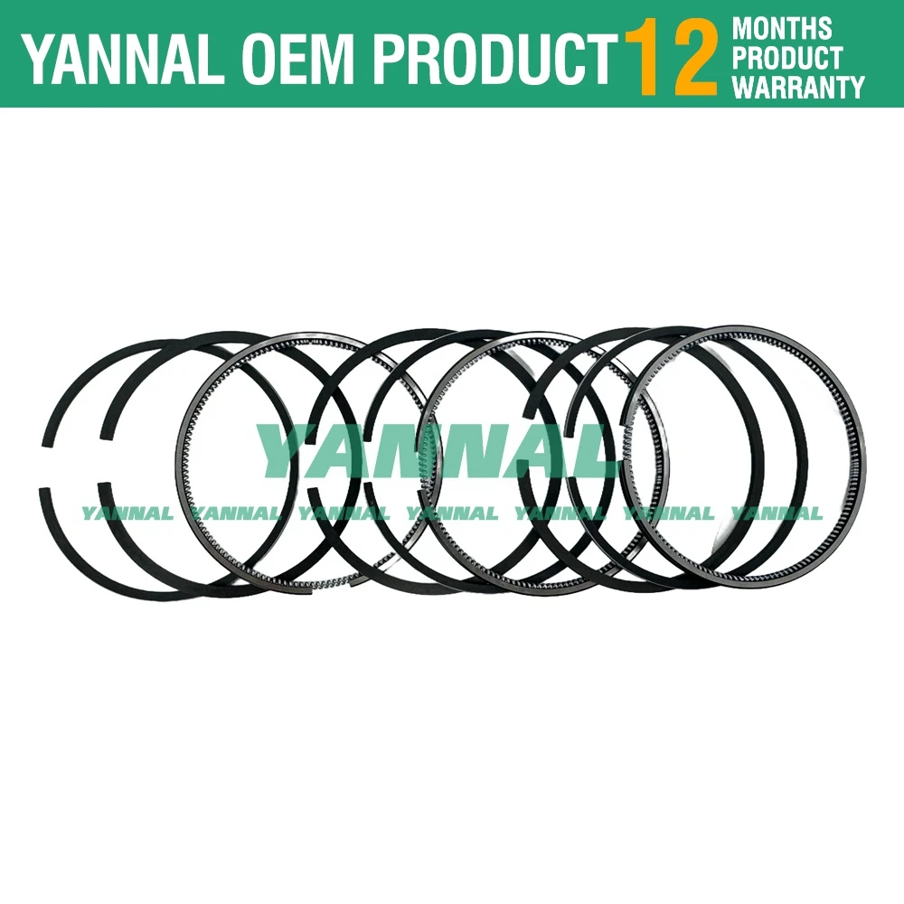 3TNE82 3TNE82A Комплект для капитального ремонта двигателя Yanmar Прокладка поршня Кольцо