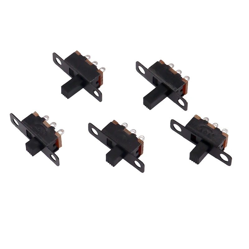 20 шт. переключатель SS12F15 SS12F15VG4 3-контактный 1P2T с ручкой высокой длины 3 мм/4 мм/5 мм/6