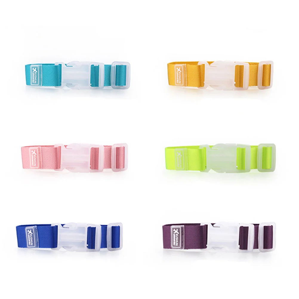

6Pcs Luggage Strap Luggage Holder Clamp Holder Suitcases Holder Portable Luggage Clamp Luggage Gripper for Travel