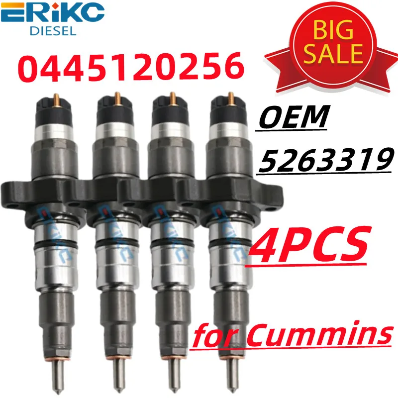 0445120256 Дизельная форсунка Топливная 5263319 0 445 120 256 0445 оригинальная топливная в