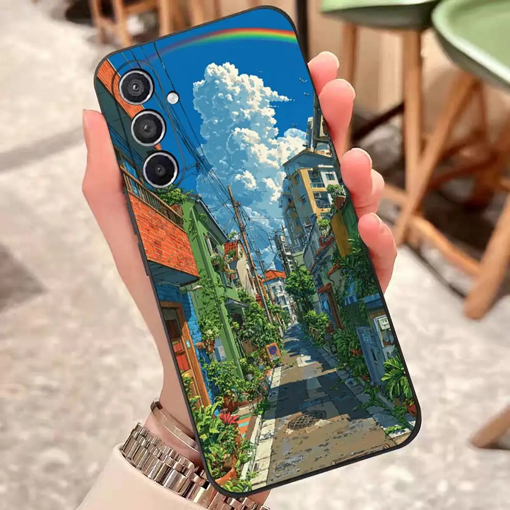 Чехол для телефона в стиле Anime A-G-GhiBliES-S для Samsung S26 S25 Edge S24 S23 S22 Ultra Plus Fe A57 A37 A17 A56 5G, силиконовый чехол (art.: 3920daaf2583a) - 3920daaf2583a