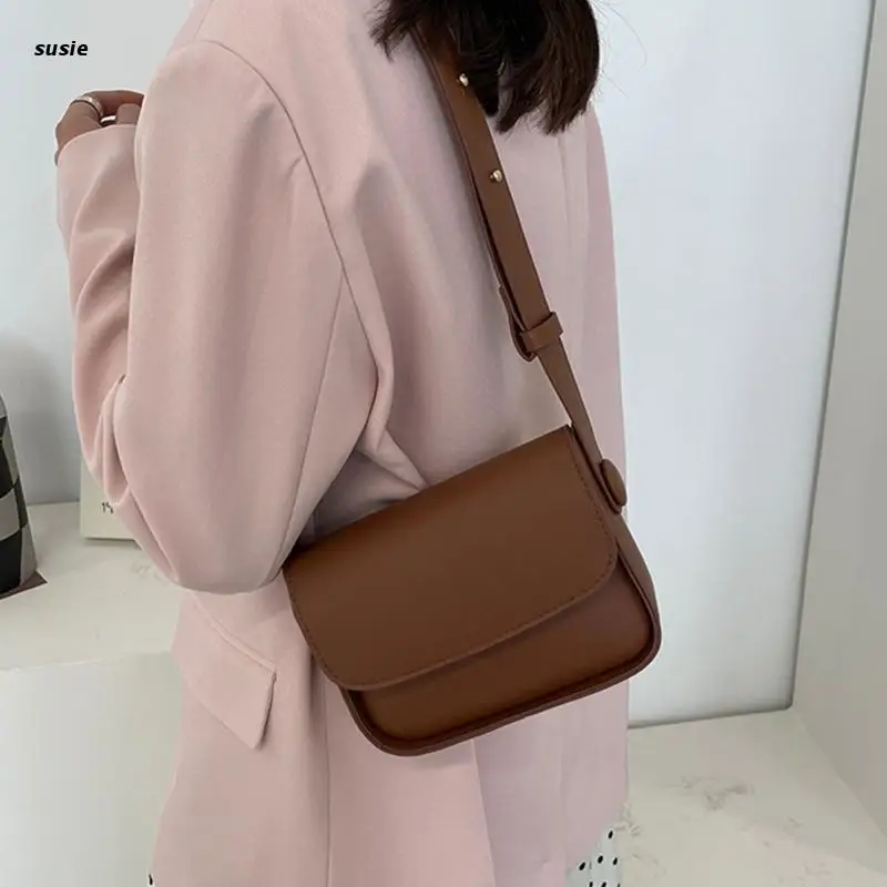 

Crossbody Bags for Women PU Leather Purse Lady Shoulder Bag Shopping Travel Tote