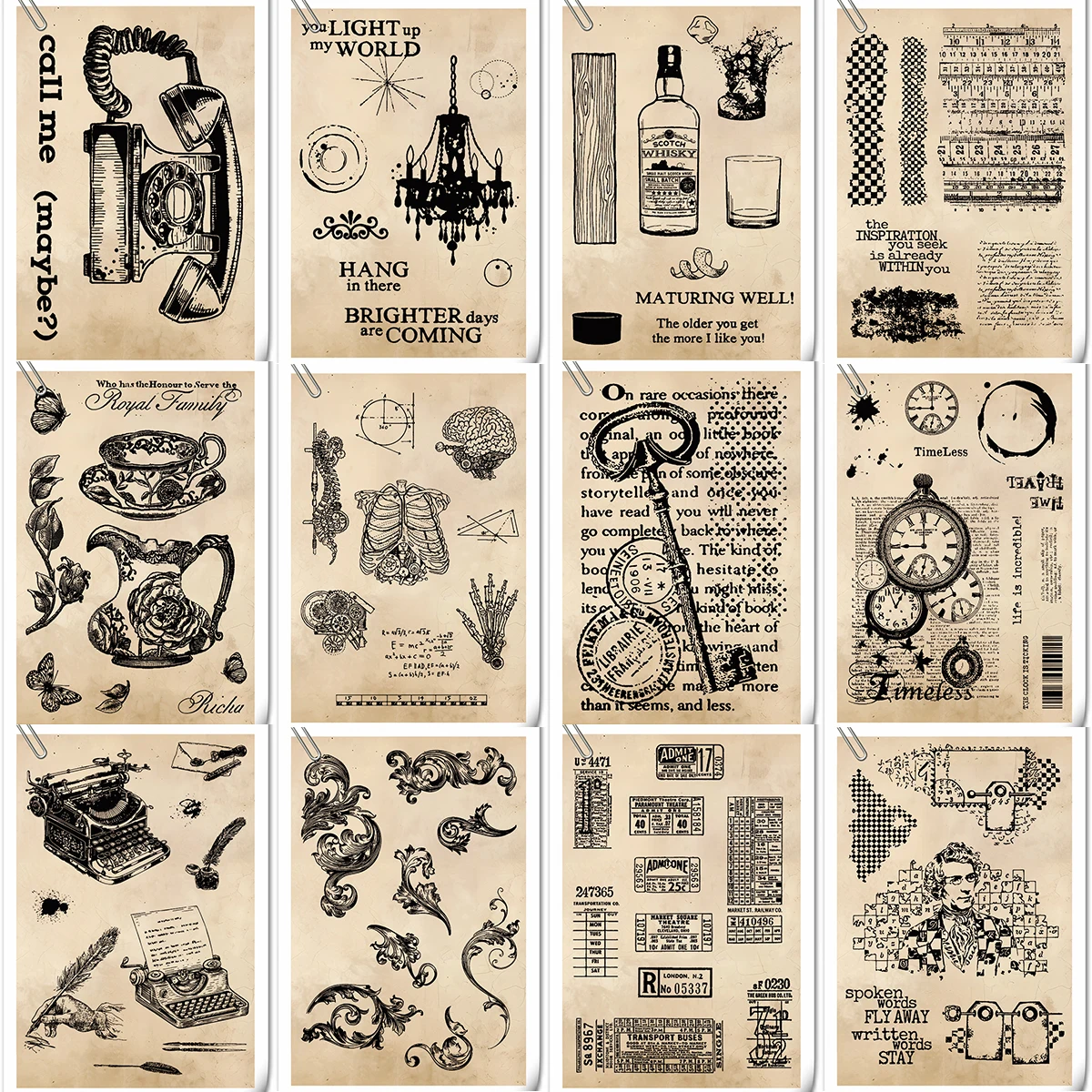 Силиконовые штампы для рукоделия